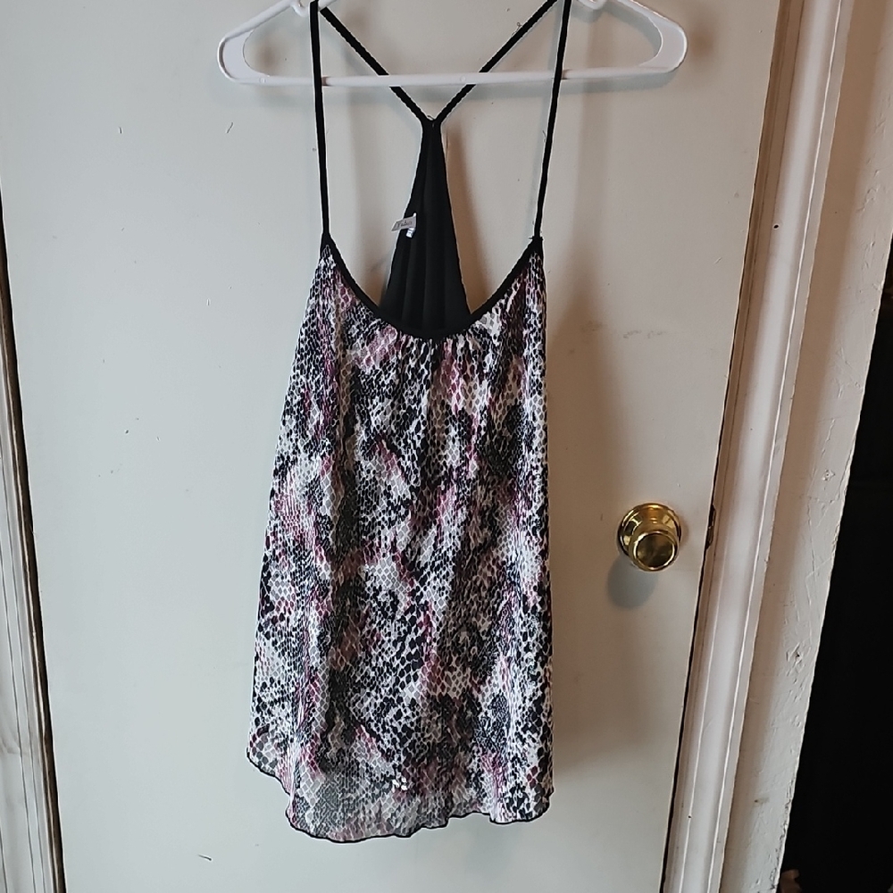 Stylish Women's Snake Print Top